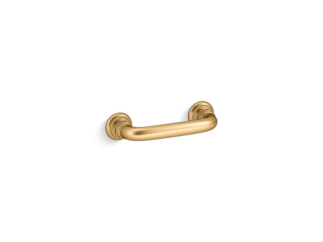 Kohler Artifacts 3'' cabinet pull - Vibrant Brushed Moderne Brass by Kohler