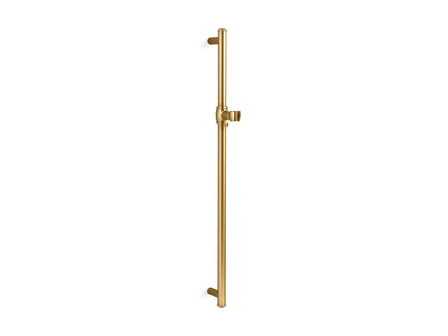 Kohler Artifacts 30'' shower slidebar - Vibrant Brushed Moderne Brass