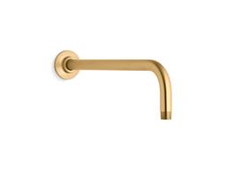 Kohler Wall-mount rainhead arm and flange - Vibrant French Gold - image 4