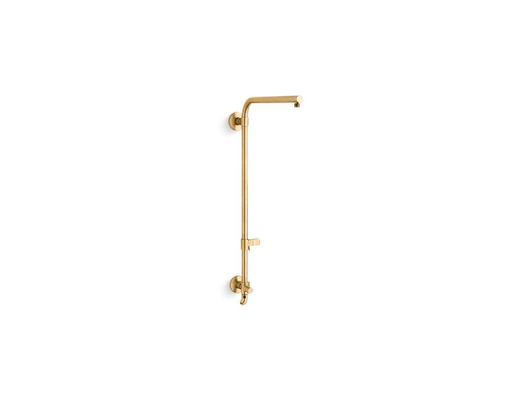 HydroRail-R Beam bath/shower column - Vibrant Brushed Moderne Brass by Kohler