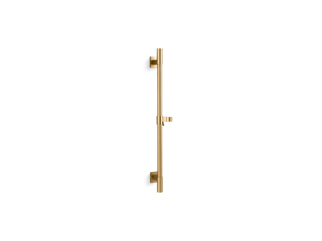 Kohler Awaken 30'' deluxe slidebar - Vibrant Brushed Moderne Brass by Kohler