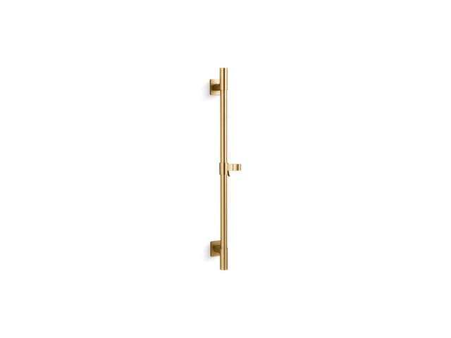 Kohler Awaken 30'' deluxe slidebar - Vibrant Brushed Moderne Brass