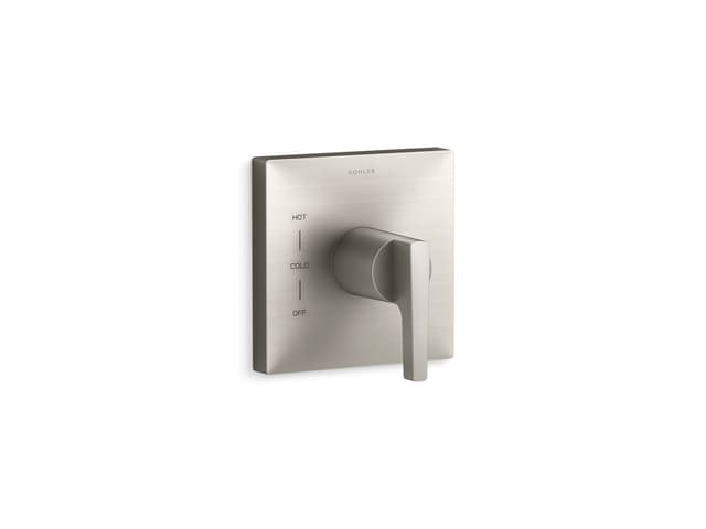 Kohler Honesty Rite-Temp valve trim - Vibrant Brushed Nickel