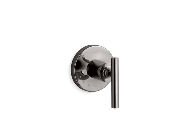 Kohler Purist MasterShower volume control valve trim with lever handle - Vibrant Titanium