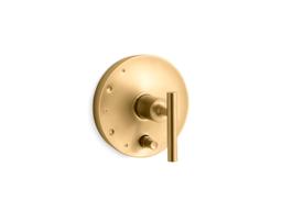 Kohler Purist Rite-Temp valve trim with push-button diverter and lever handle - Polished Chrome - image 2