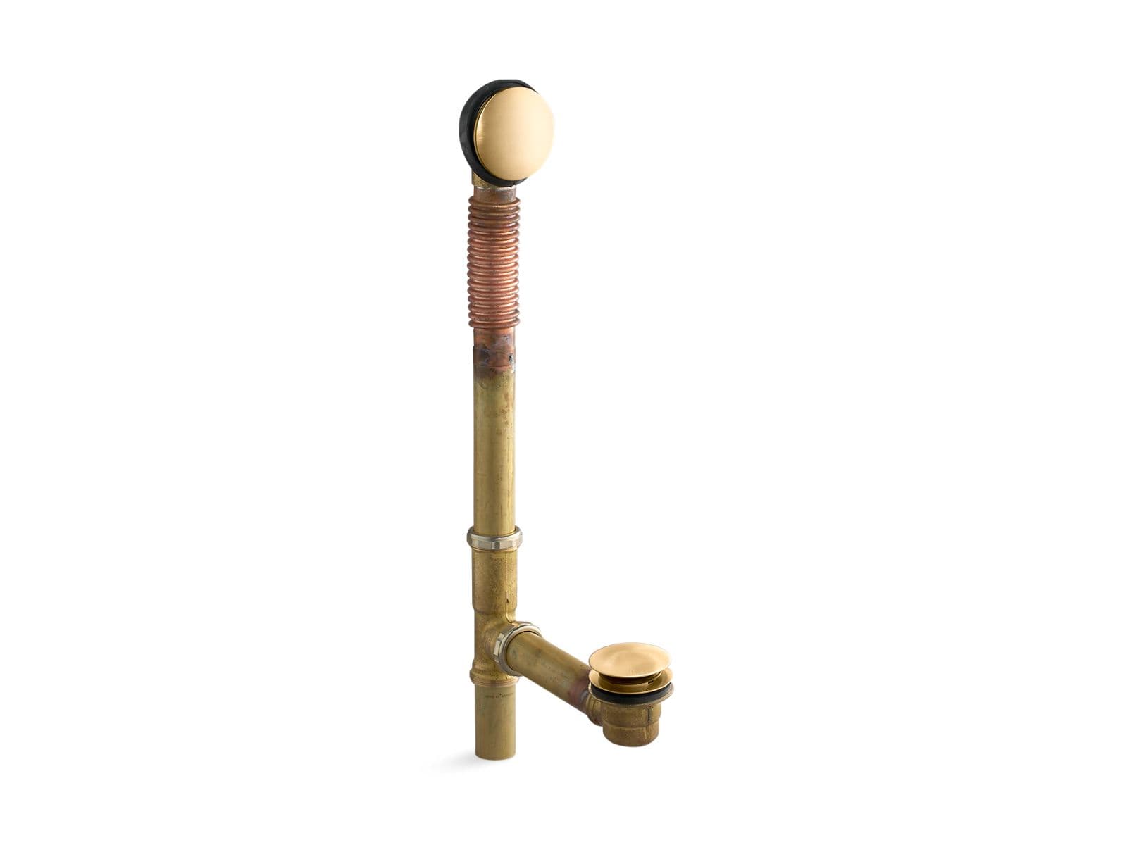 Kohler | Clearflo | Bathtub Drain - Vibrant Brushed Moderne Brass by Kohler