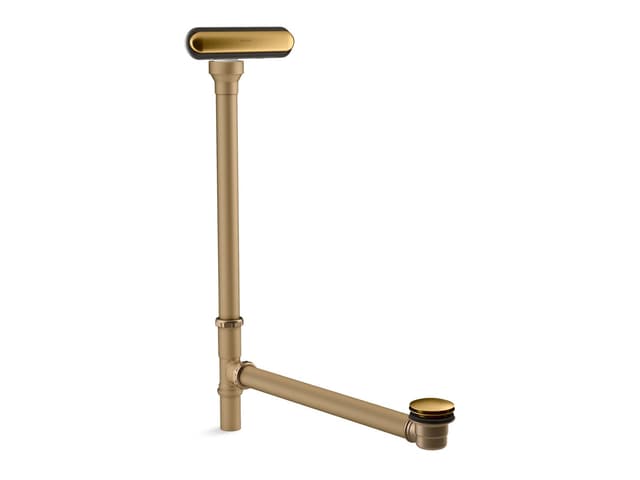 Kohler | Clearflo | Bathtub Drain - Vibrant Brushed Moderne Brass