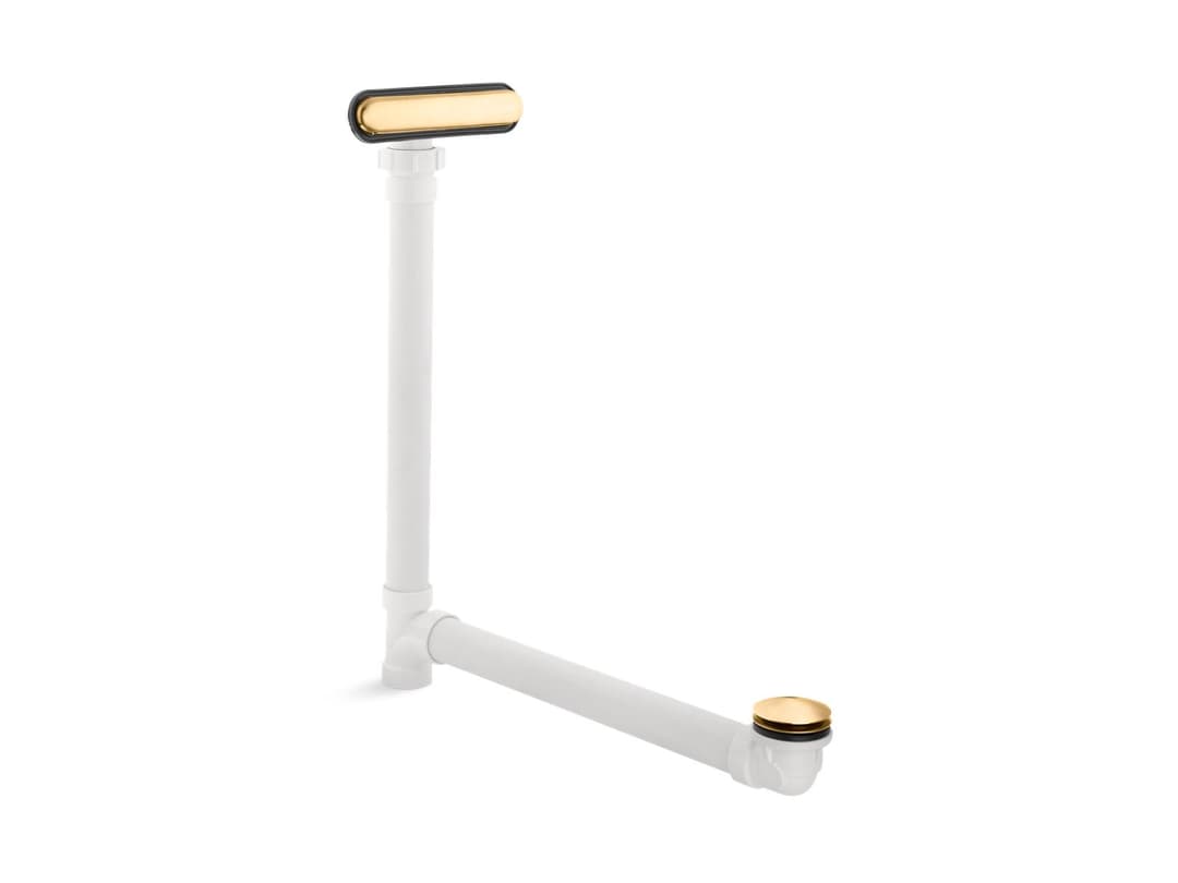 Kohler | Clearflo | Bathtub Drain - Vibrant Brushed Moderne Brass by Kohler