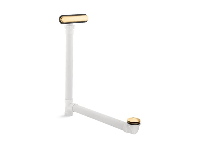Kohler | Clearflo | Bathtub Drain - Vibrant Brushed Moderne Brass
