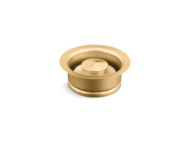 Kohler Disposal flange with stopper - Vibrant Brushed Moderne Brass