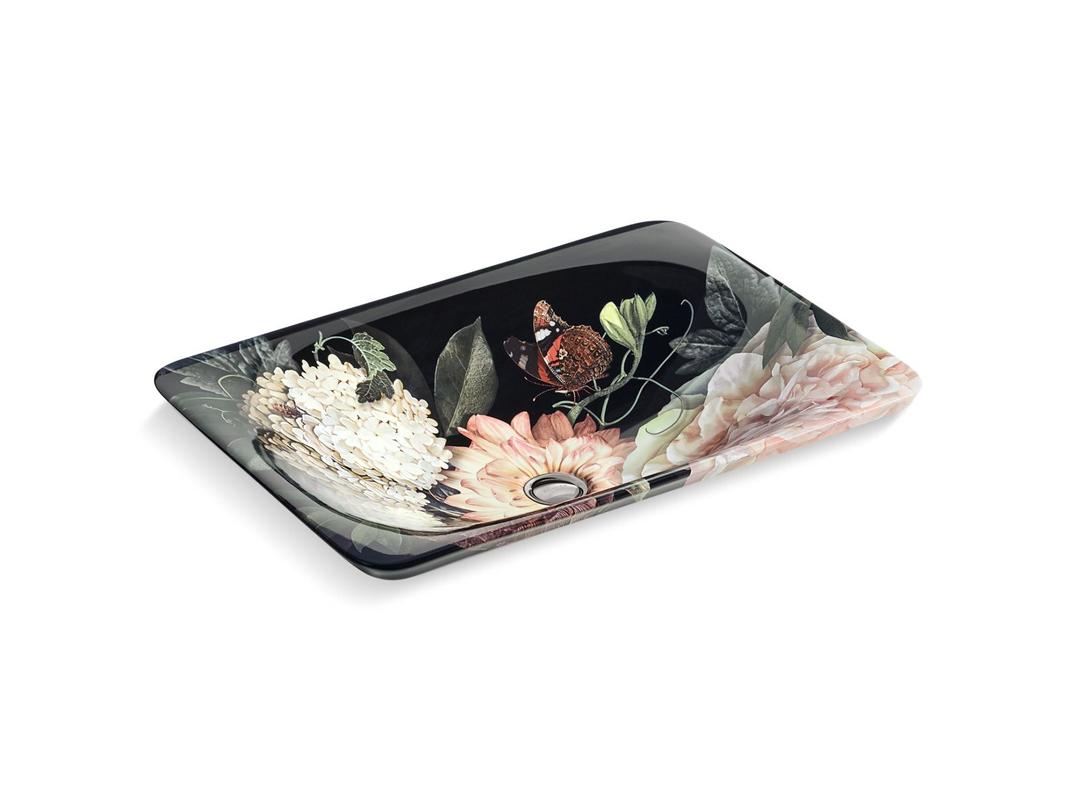 Kohler | Dutchmaster | Vessel Bathroom Sink - Blush Floral by Kohler