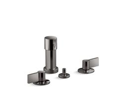 Kohler Components Widespread bidet faucet with Lever handles - Polished Chrome - image 4