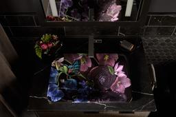 Kohler | Dutchmaster | Vessel Bathroom Sink - Midnight Floral - image 4
