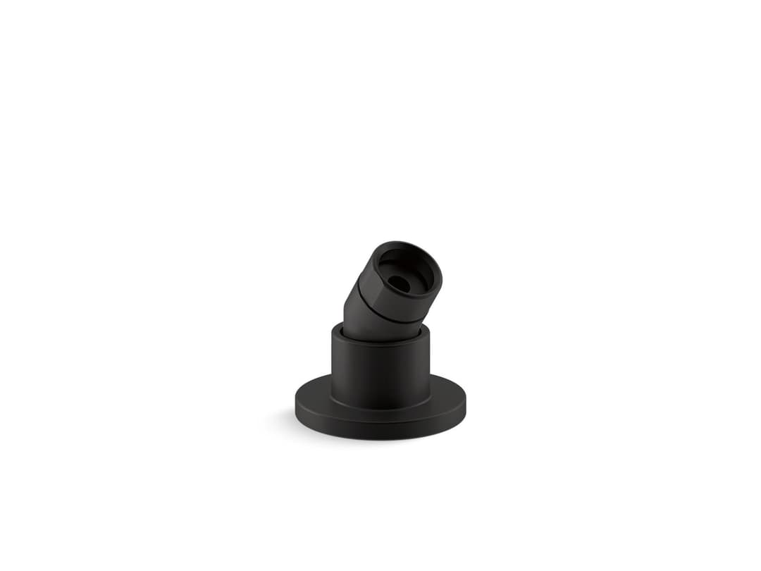 Kohler Stillness Deck-mount handshower holder with hoses - Matte Black by Kohler