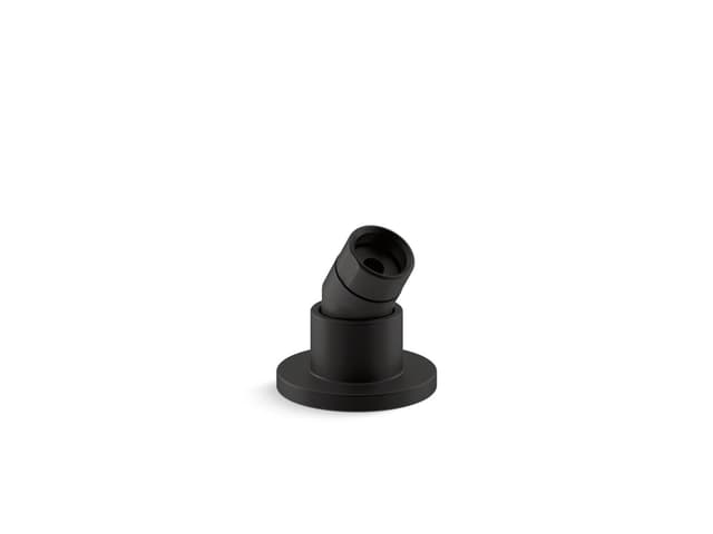 Kohler Stillness Deck-mount handshower holder with hoses - Matte Black