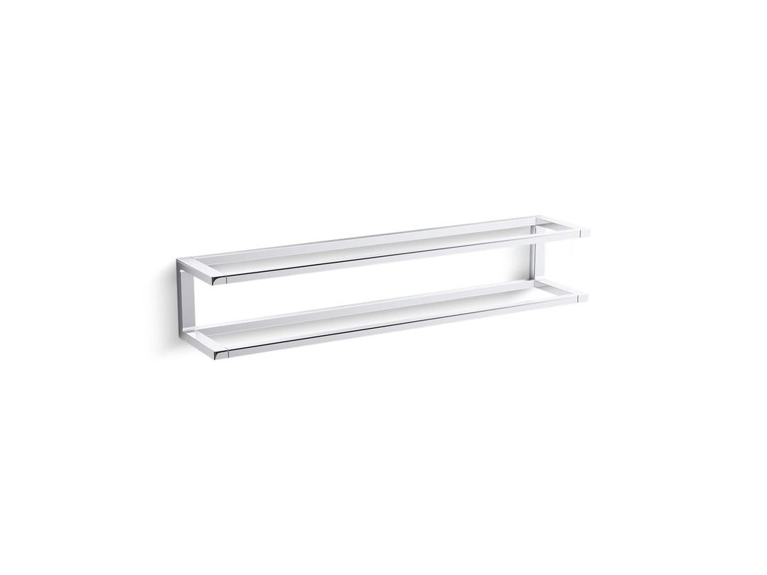 Kohler Draft 24'' towel bar frame - Vibrant Brushed Nickel by Kohler