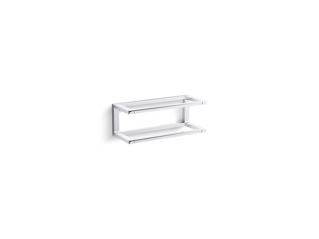Kohler Draft 12'' towel bar frame - Polished Chrome by Kohler