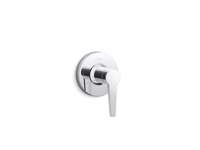 Kohler Pitch MasterShower transfer valve trim - Polished Chrome