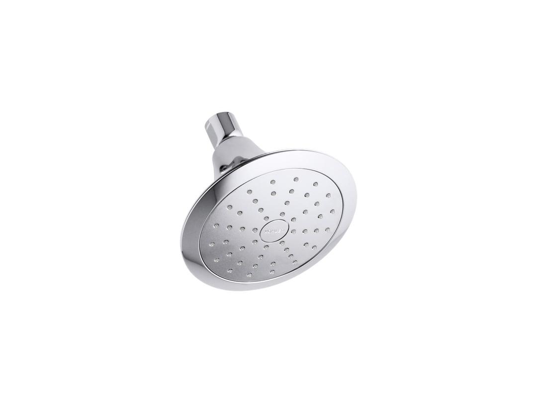 Kohler Fort1/2 Single-function showerhead, 1.75 gpm - Vibrant Brushed Nickel by Kohler