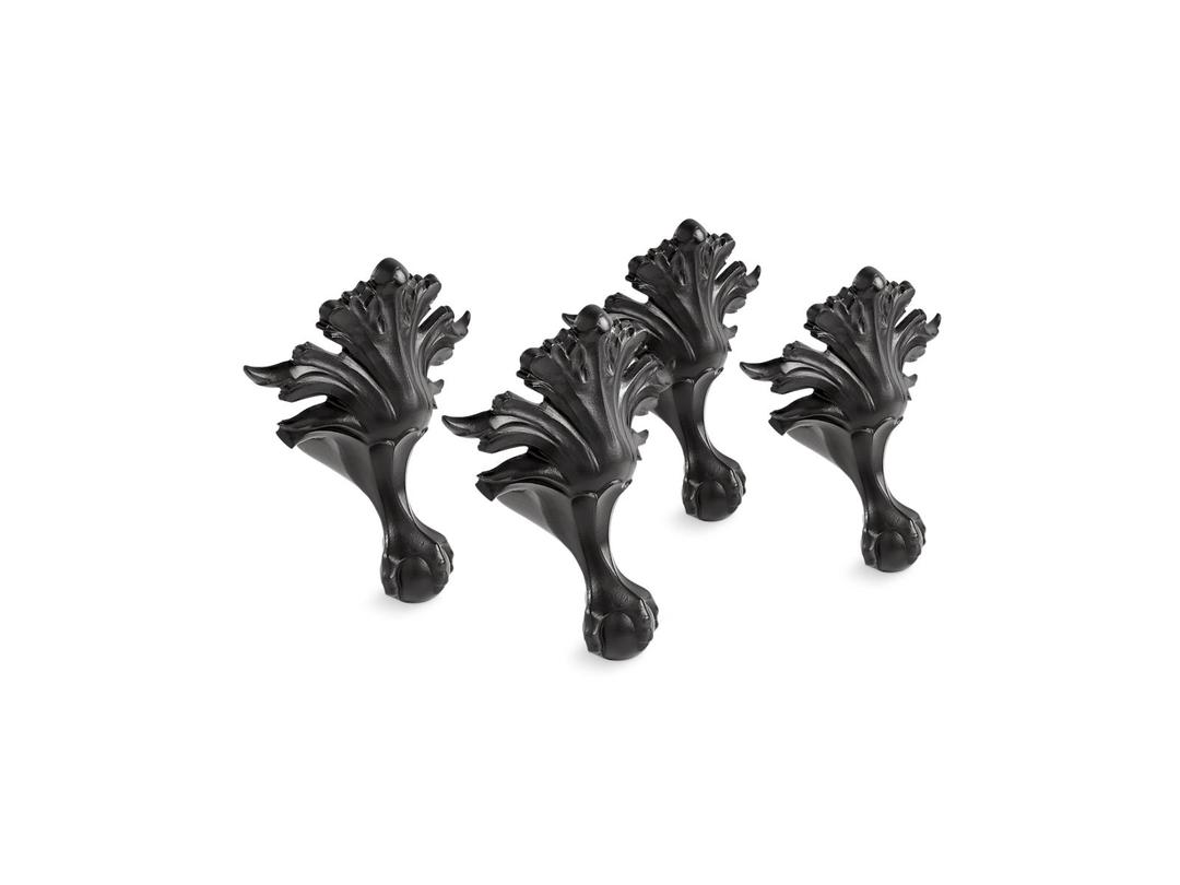 Artifacts ball-and-claw feet - Iron Black by Kohler