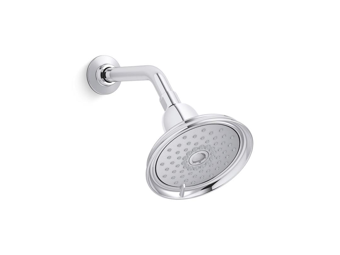 Bancroft 1.75 gpm multifunction showerhead with Katalyst air-induction technology - Polished Chrome by Kohler