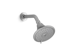 Kohler Forte 1.75 gpm multifunction showerhead with Katalyst air-induction technology - Vibrant French Gold - image 4