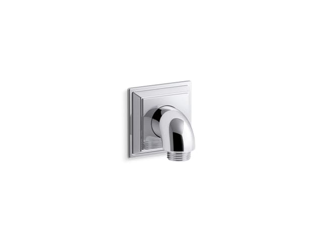 Kohler Memoirs Stately Wall-mount supply elbow with check valve - Polished Chrome