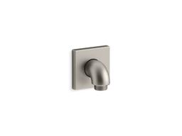 Kohler Loure Wall-mount supply elbow with check valve - Vibrant Brushed Nickel - image 1