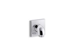 Kohler Loure Wall-mount supply elbow with check valve - Vibrant Brushed Nickel - image 2