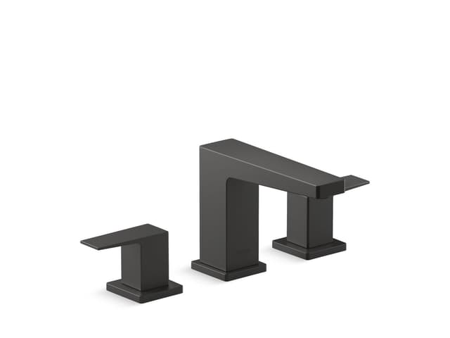 Kohler | Honesty | Widespread Bathroom Sink Faucet - Matte Black