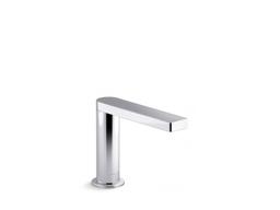 Kohler Composed Touchless single-hole lavatory faucet with Kinesis sensor technology, AC-powered, 0.5 gpm - Vibrant Brushed Moderne Brass - image 2