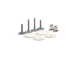 Kohler Clean Caps Low-profile toilet bolt caps - White - image 4