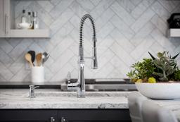 Bellera Semi-professional kitchen sink faucet with three-function sprayhead - image 15