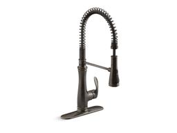 Bellera Semi-professional kitchen sink faucet with three-function sprayhead - image 9