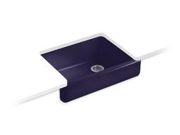 Kohler Whitehaven 29-1/2'' x 21-9/16'' x 9-5/8'' Undermount single-bowl farmhouse kitchen sink - Indigo Blue - image 4