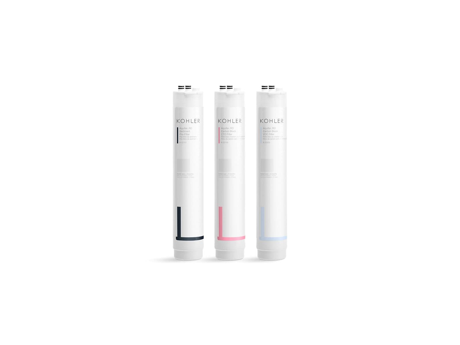 Kohler Aquifer Reverse osmosis (RO) replacement filter 3-pack by Kohler