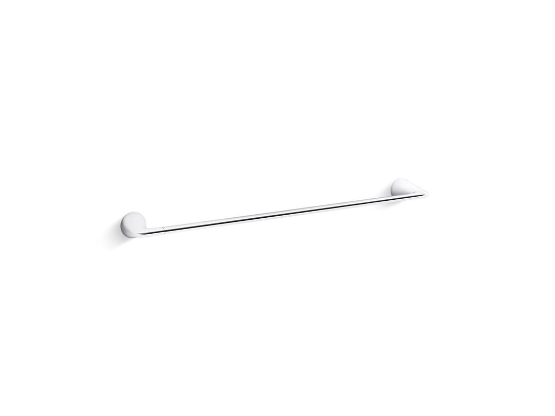 Kohler Modern 24'' towel bar - Vibrant Brushed Nickel by Kohler