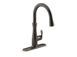 Bellera Touchless pull-down kitchen sink faucet with three-function sprayhead - image 9