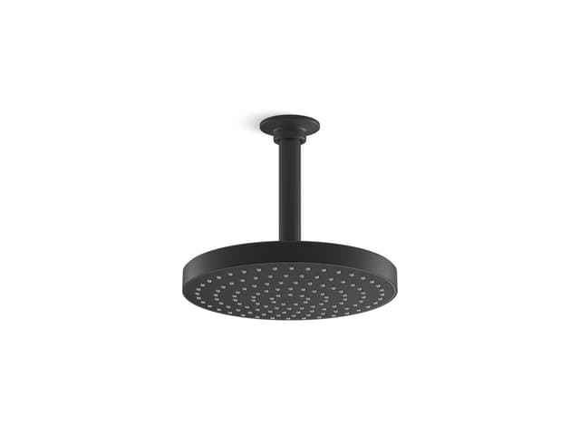 Kohler Awaken 8'' single-function rainhead, 1.75 gpm - Matte Black