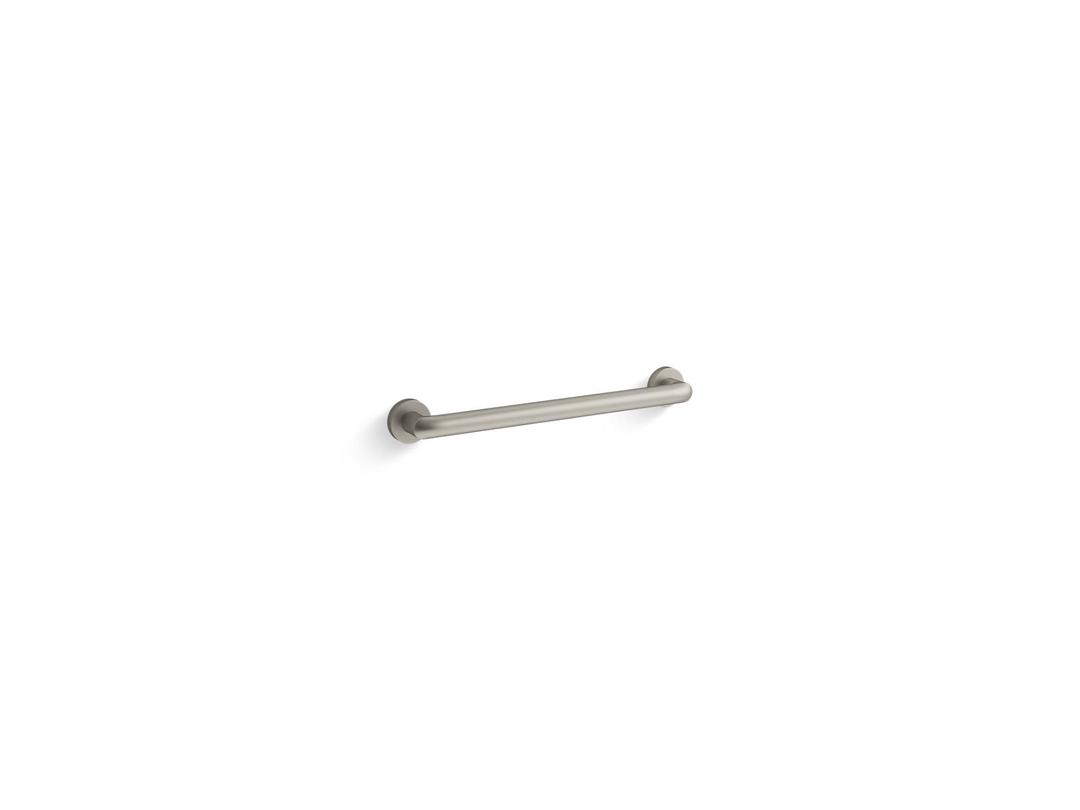 Kohler KuminE 18'' grab bar - Vibrant Brushed Nickel by Kohler