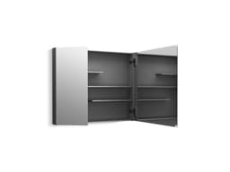 3/4 view of product with door open
