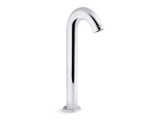 Kohler ObloE Touchless faucet with Kinesis sensor technology and temperature mixer, Hybrid-powered - Polished Chrome