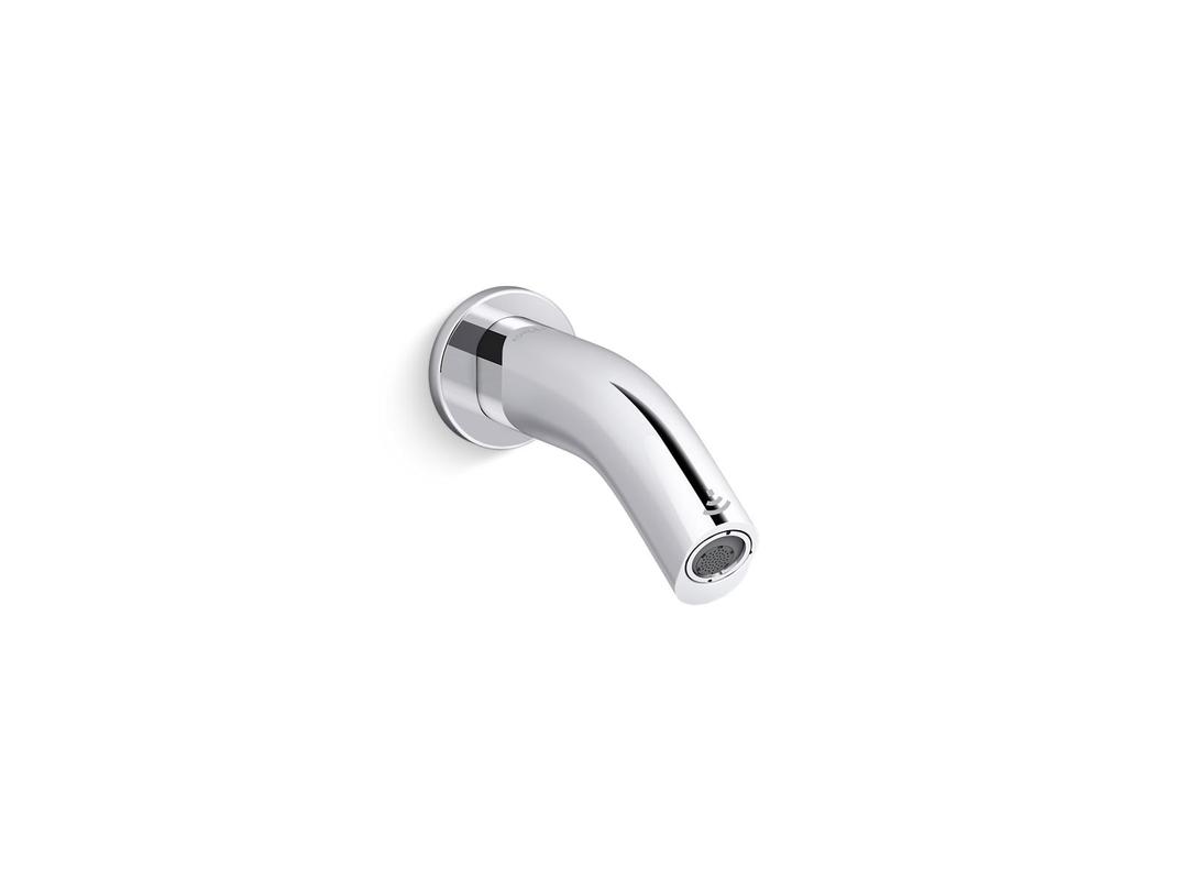 Kohler ObloE Wall-mount touchless faucet with Kinesis sensor technology, Hybrid-powered - Polished Chrome by Kohler