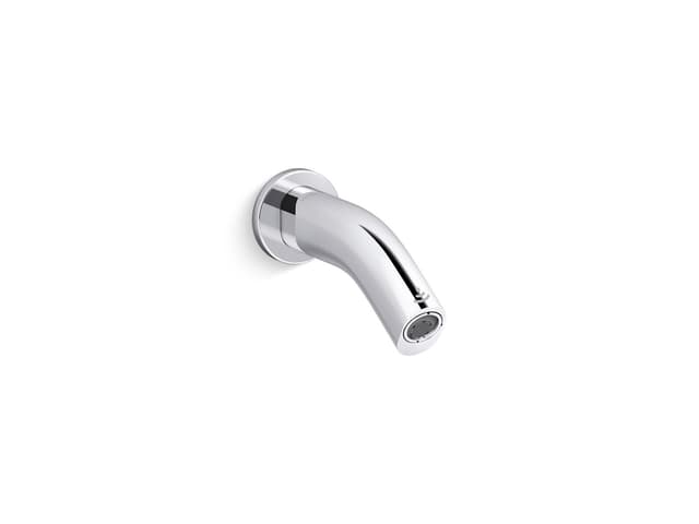 Kohler ObloE Wall-mount touchless faucet with Kinesis sensor technology, AC-powered - Polished Chrome