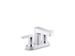 Kohler | Taut | Widespread Bathroom Sink Faucet - Vibrant Brushed Nickel - image 1