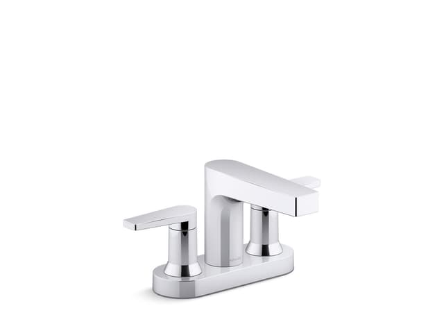 Kohler | Taut | Widespread Bathroom Sink Faucet - Polished Chrome