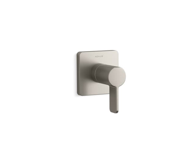 Kohler Parallel Transfer valve trim - Vibrant Brushed Nickel