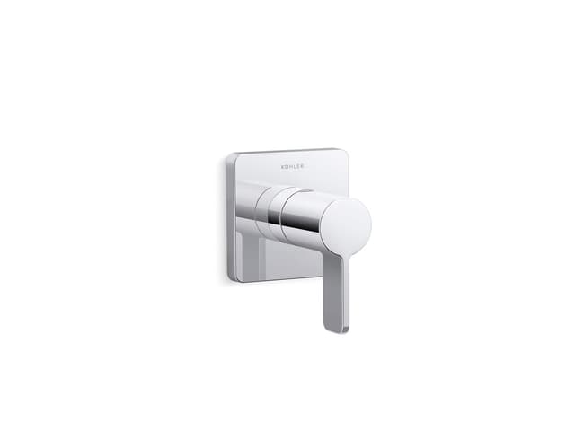 Kohler Parallel Transfer valve trim - Polished Chrome