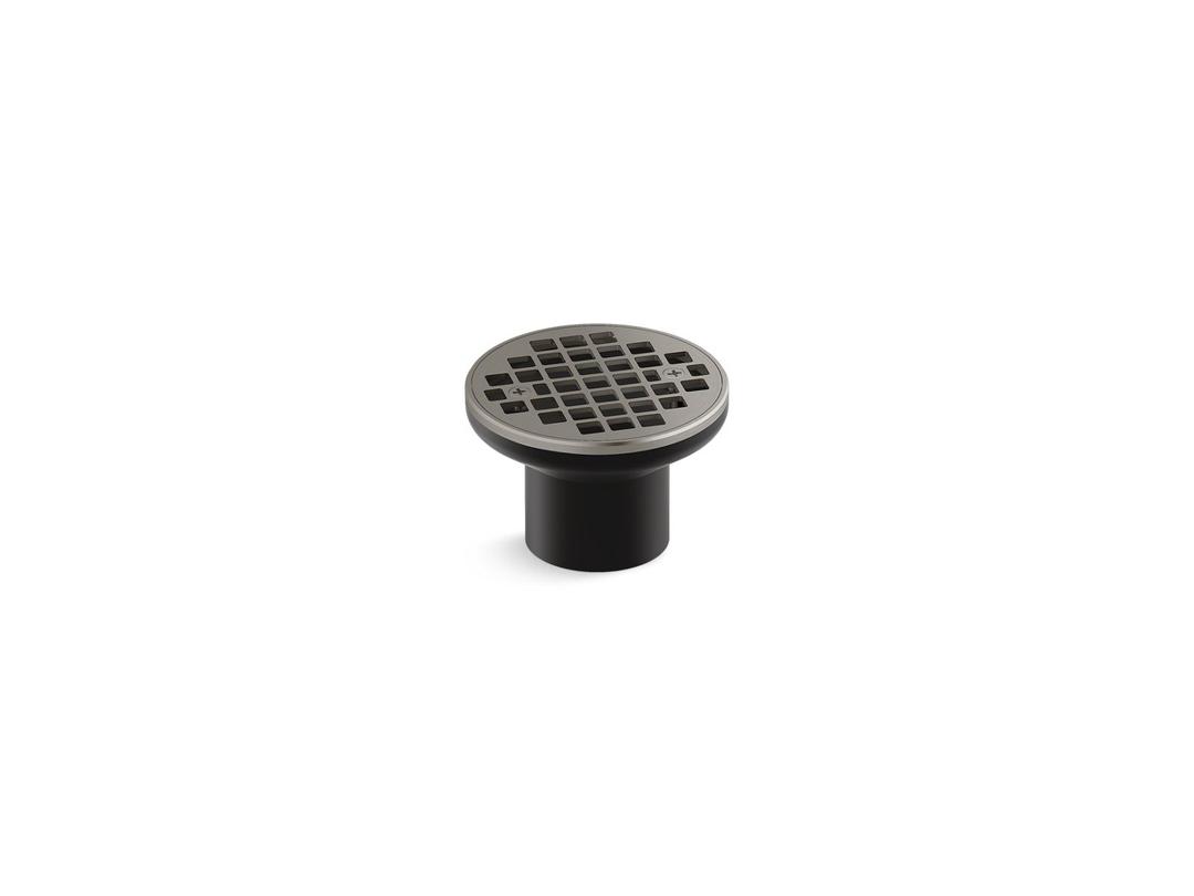 Kohler Clearflo Round brass tile-in shower drain (drain body not included) - Vibrant Brushed Nickel by Kohler