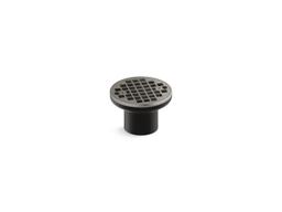 Kohler Clearflo Round brass tile-in shower drain (drain body not included) - Vibrant Brushed Nickel - image 1